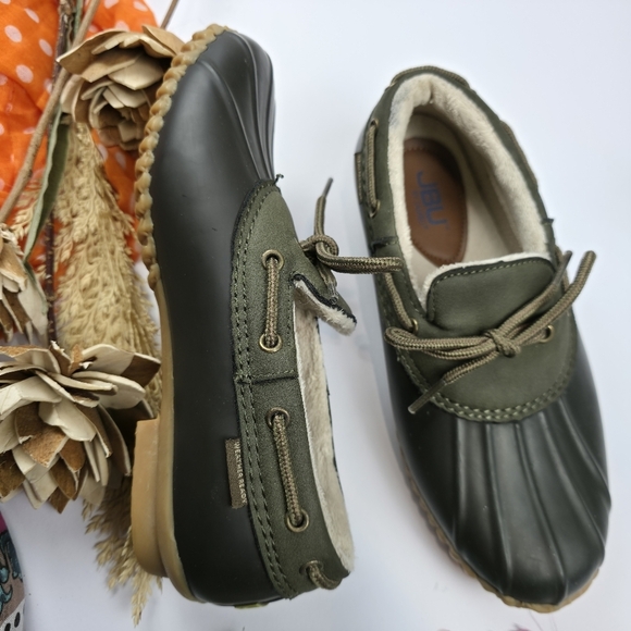 Jambu Womens Olive Rain Loafers Sz 7m - Picture 11 of 12